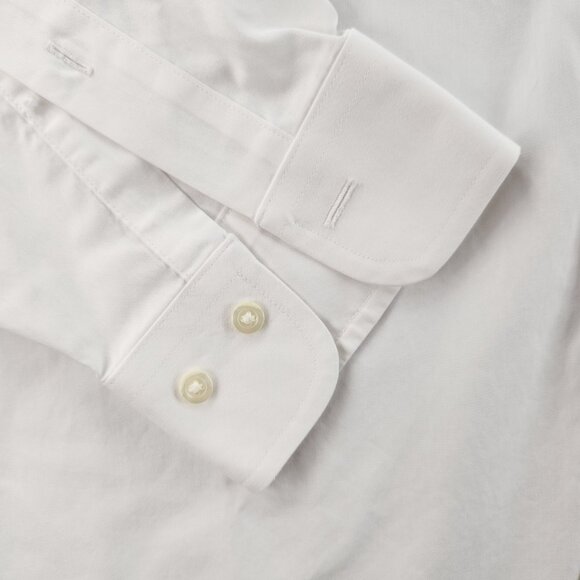 Brooks Brothers White Non-Iron 16 32/33 All Cotton Madison Button-Down Men Shirt - Picture 3 of 16